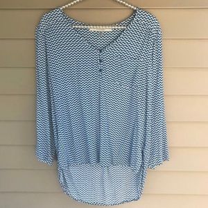 41 Hawthorn Stitch Fix Chevron Top Size Medium